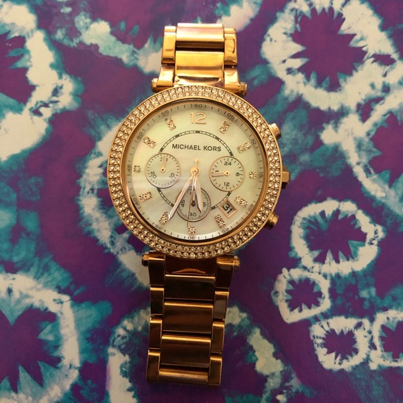 Michael kors rose gold watch - Picture 1 of 1